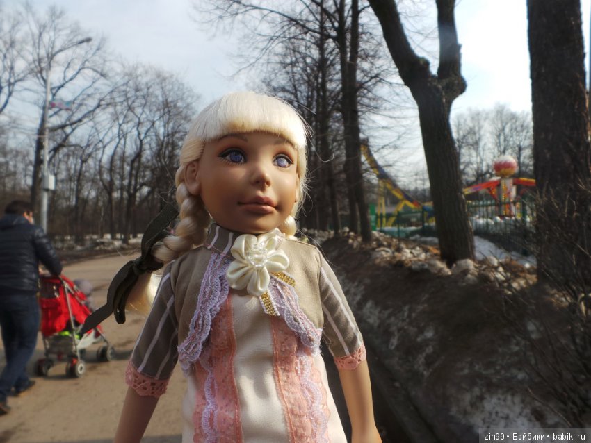 Субботняя прогулка в парке с куклой LeeAnn (фото 4)
