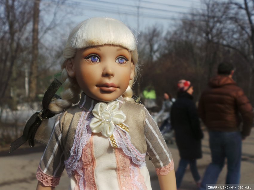 Субботняя прогулка в парке с куклой LeeAnn (фото 6)