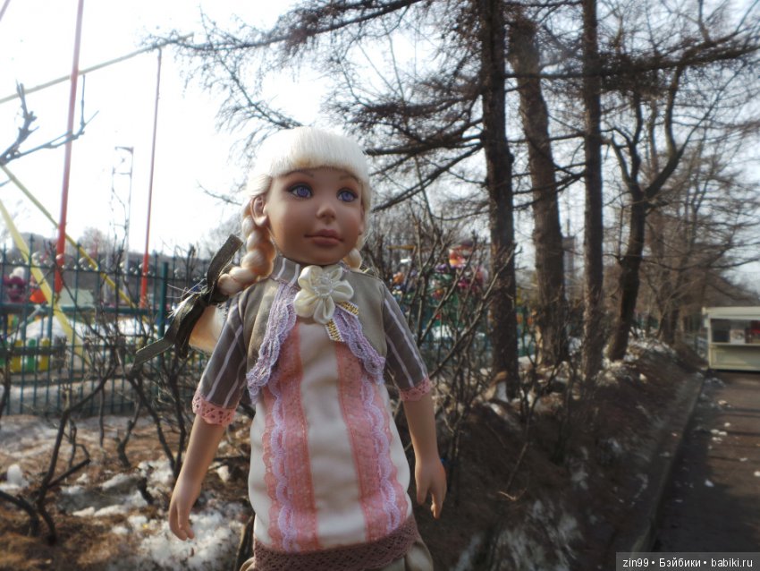 Субботняя прогулка в парке с куклой LeeAnn (фото 7)