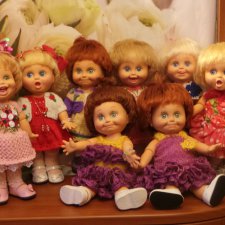 Мои весенние Фейсинки, куклы Galoob Baby Face