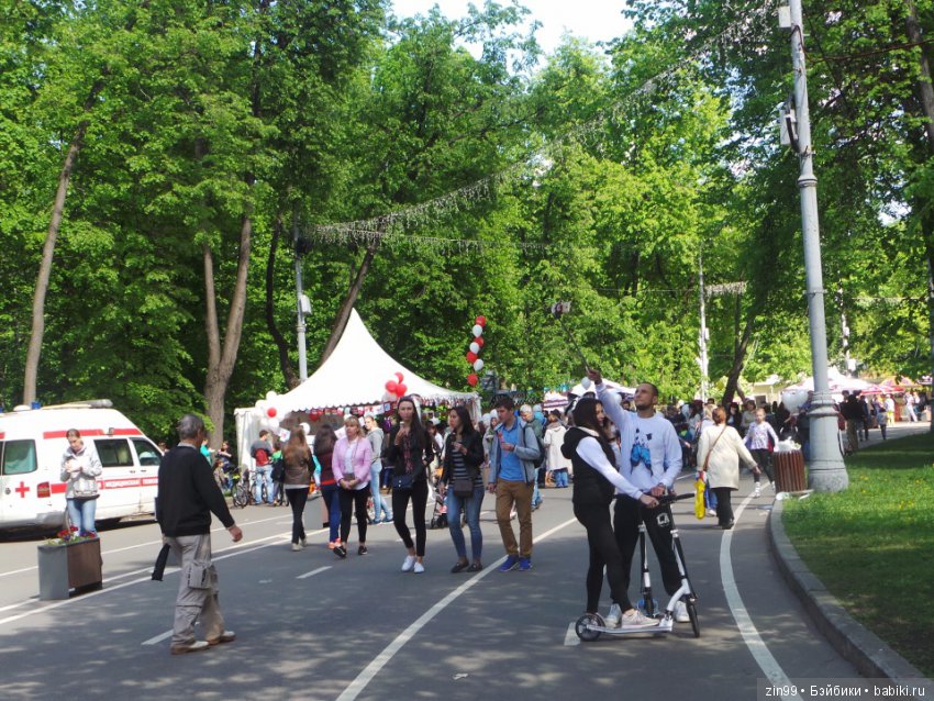 День Мороженого в парке Сокольники, с капустками