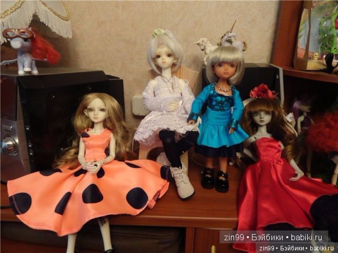 Мои первые пять лет на этом сайте и любимые куклы Kidz'n'Cats