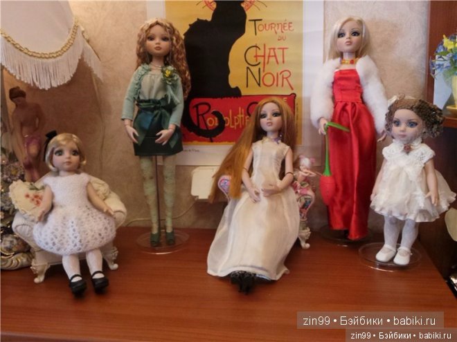 Мои первые пять лет на этом сайте и любимые куклы Kidz'n'Cats