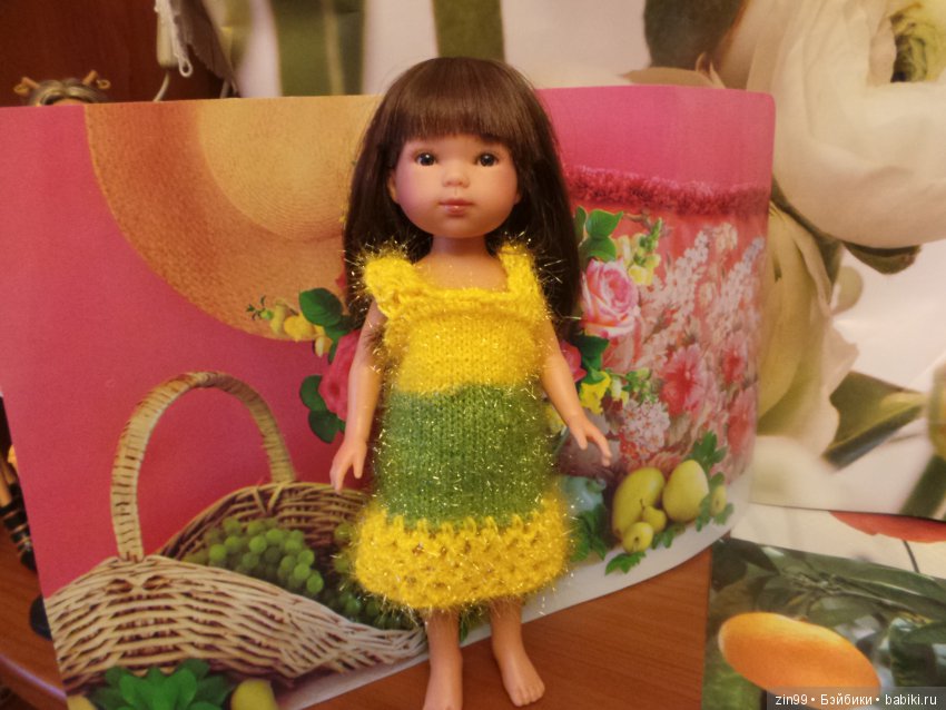 С приездом девочки от Азул, Vestida de Azul