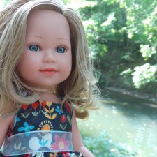 С приездом девочки от Азул, Vestida de Azul