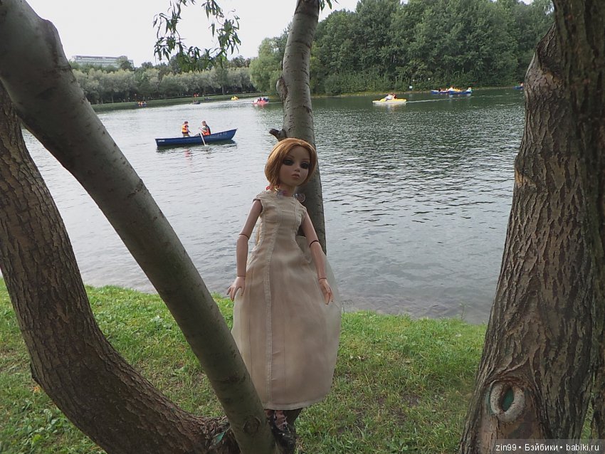 Прогулка в парке в день города с Амбер