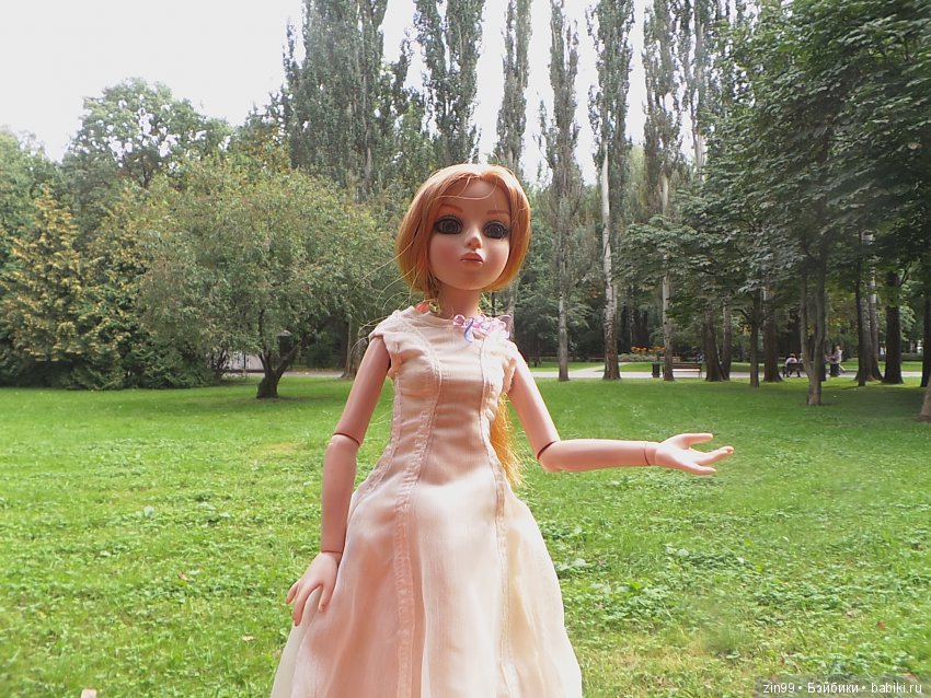 Прогулка в парке в день города с Амбер