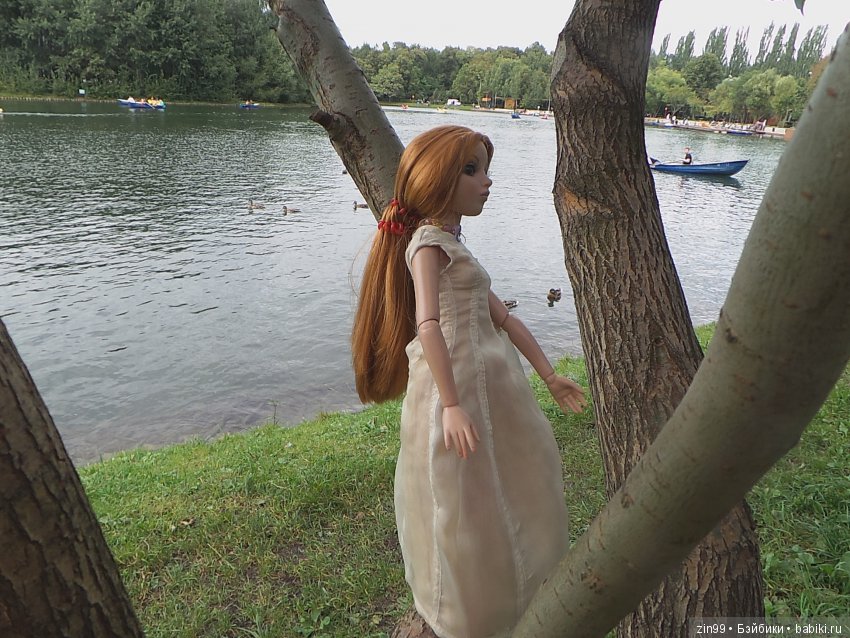 Прогулка в парке в день города с Амбер