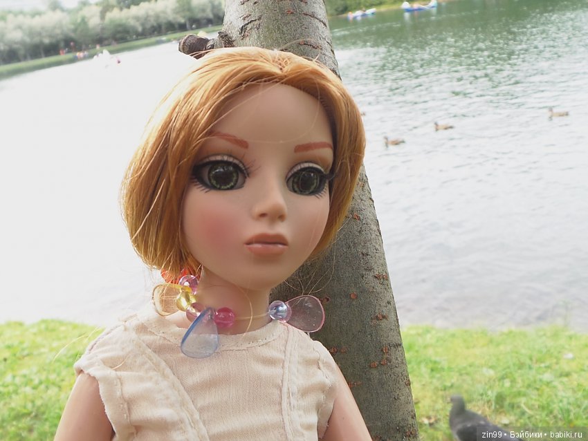 Прогулка в парке в день города с Амбер