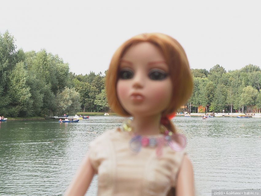 Прогулка в парке в день города с Амбер