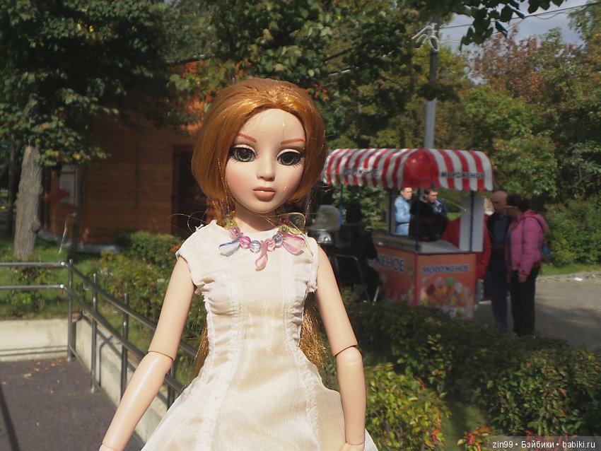 Прогулка в парке в день города с Амбер