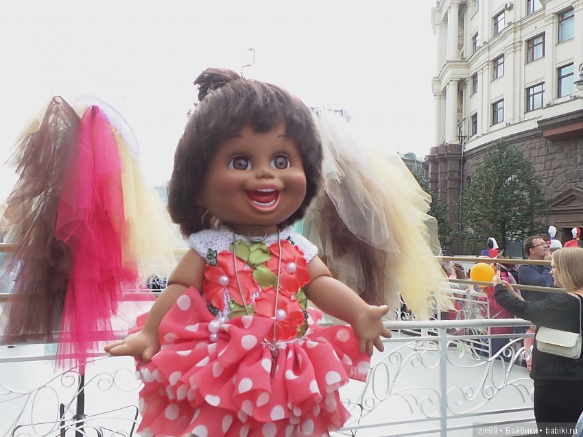 Москве 870 лет, она отмечает день города! Фоторепортаж, вместе с куклой Натали