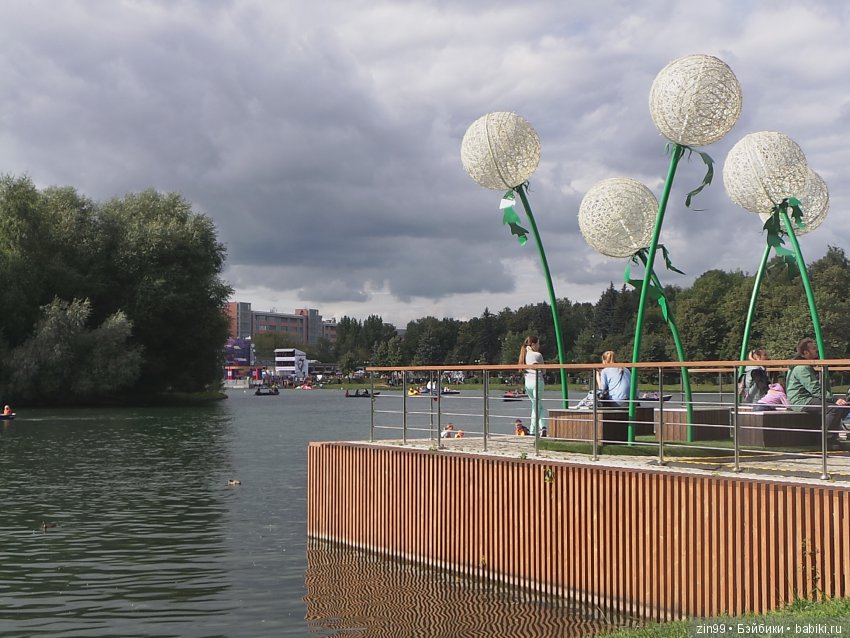 Прогулка в парке в день города с Амбер