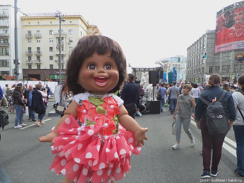 Москве 870 лет, она отмечает день города! Фоторепортаж, вместе с куклой Натали