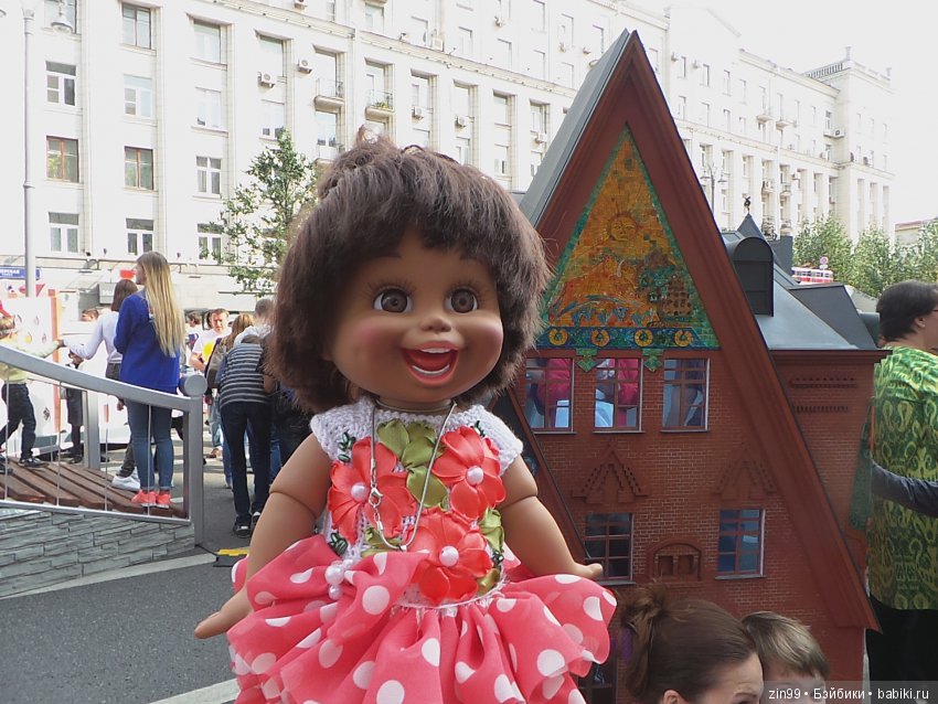 Москве 870 лет, она отмечает день города! Фоторепортаж, вместе с куклой Натали