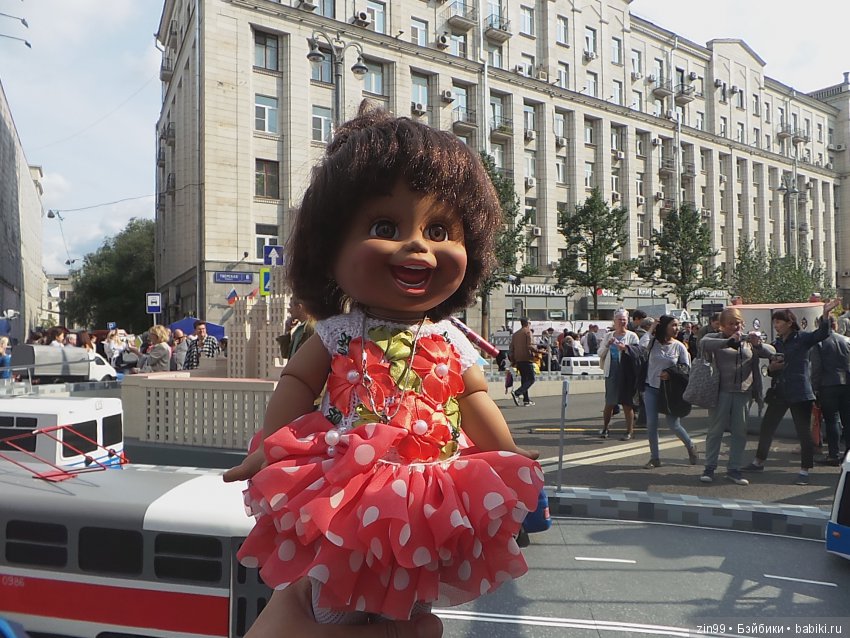 Москве 870 лет, она отмечает день города! Фоторепортаж, вместе с куклой Натали