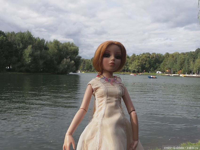 Прогулка в парке в день города с Амбер