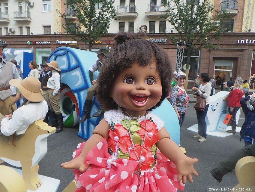 Москве 870 лет, она отмечает день города! Фоторепортаж, вместе с куклой Натали