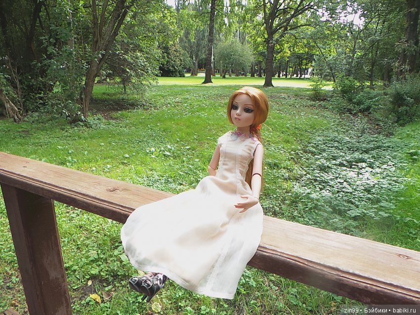 Прогулка в парке в день города с Амбер