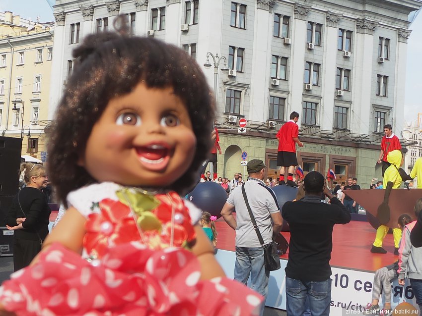 Москве 870 лет, она отмечает день города! Фоторепортаж, вместе с куклой Натали