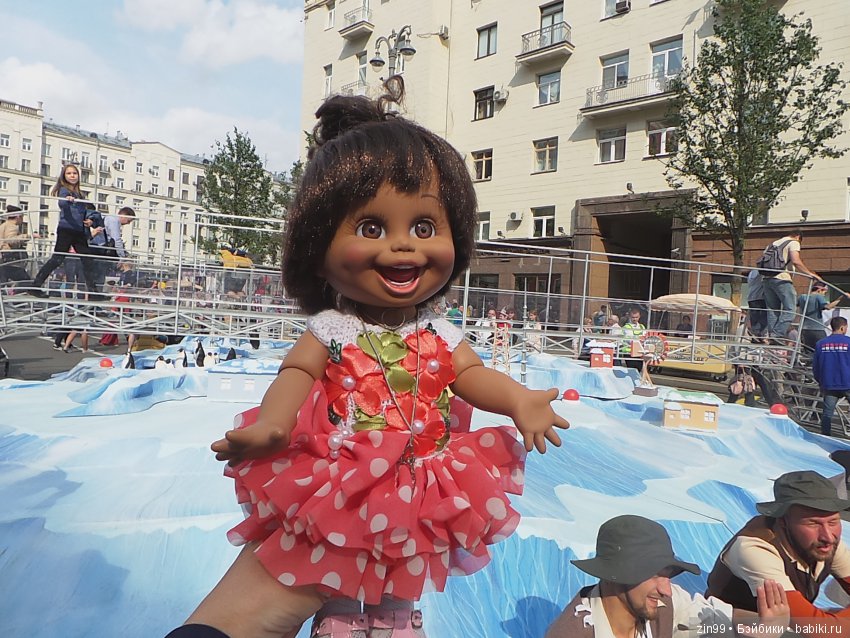 Москве 870 лет, она отмечает день города! Фоторепортаж, вместе с куклой Натали