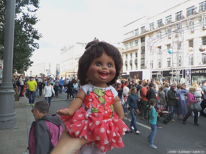Москве 870 лет, она отмечает день города! Фоторепортаж, вместе с куклой Натали (фото 8)
