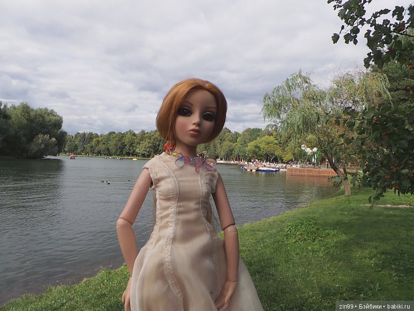 Прогулка в парке в день города с Амбер