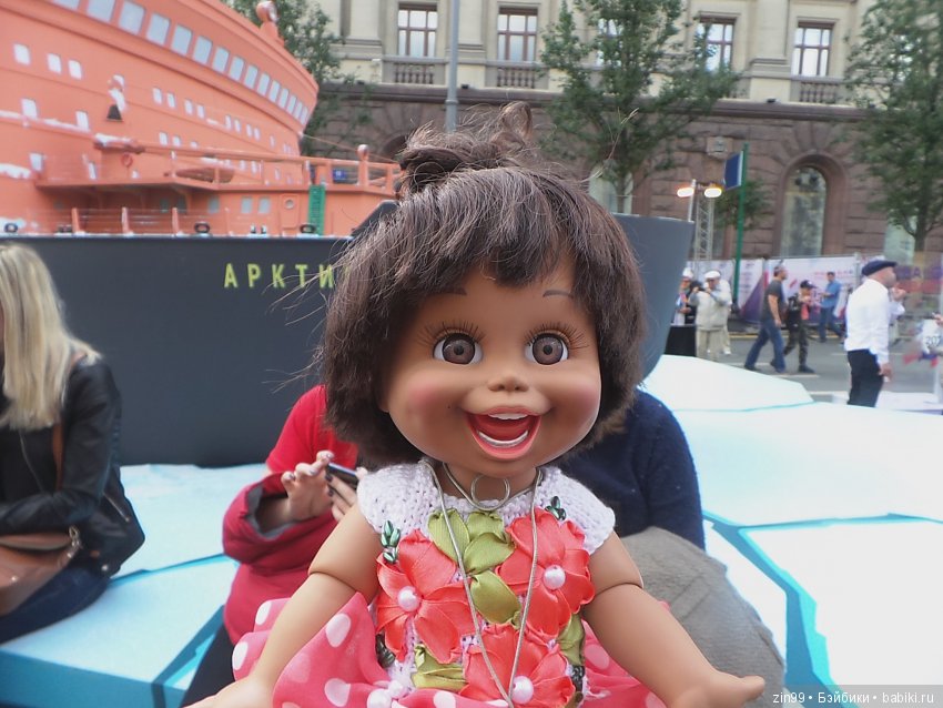 Москве 870 лет, она отмечает день города! Фоторепортаж, вместе с куклой Натали