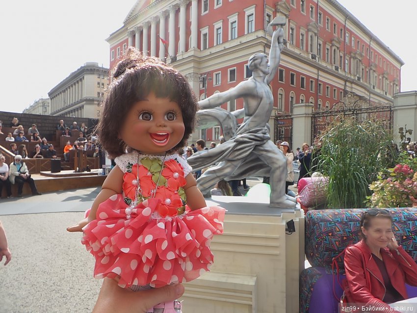 Москве 870 лет, она отмечает день города! Фоторепортаж, вместе с куклой Натали