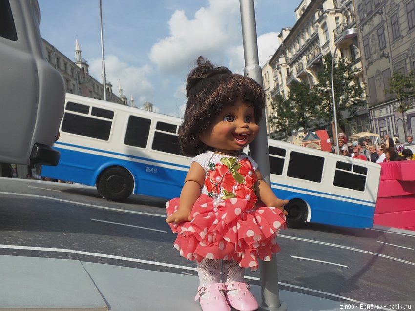 Москве 870 лет, она отмечает день города! Фоторепортаж, вместе с куклой Натали