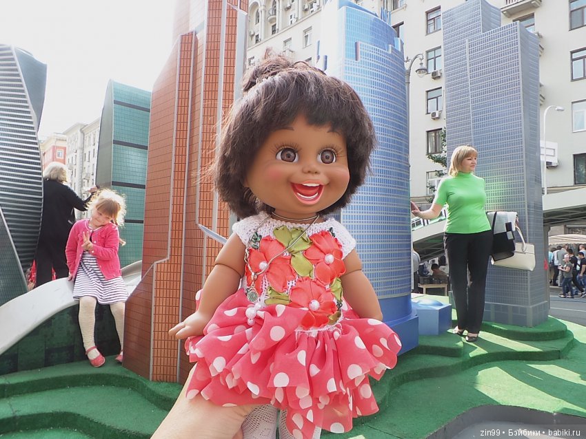 Москве 870 лет, она отмечает день города! Фоторепортаж, вместе с куклой Натали