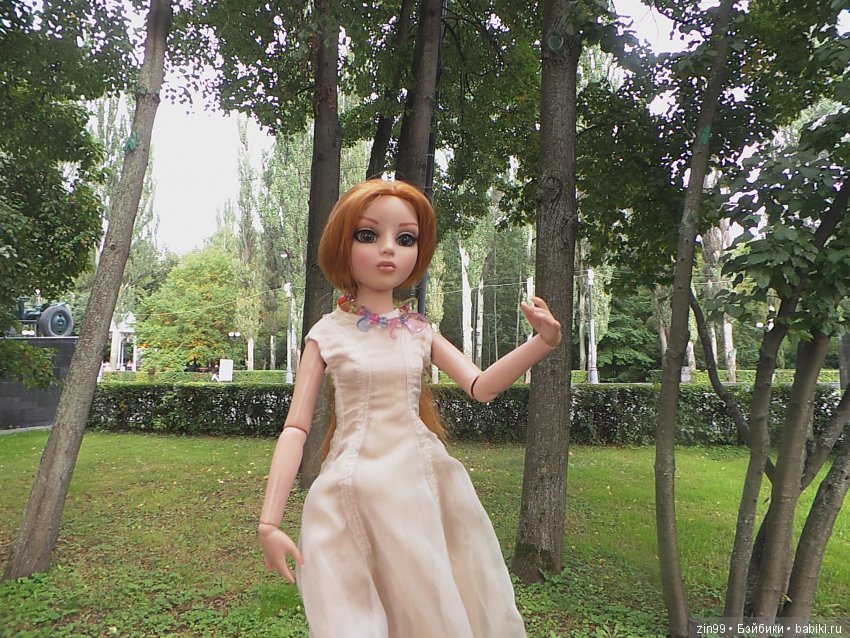 Прогулка в парке в день города с Амбер