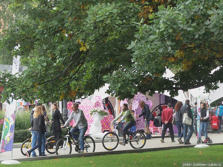 Прогулка в парке в день города с Амбер