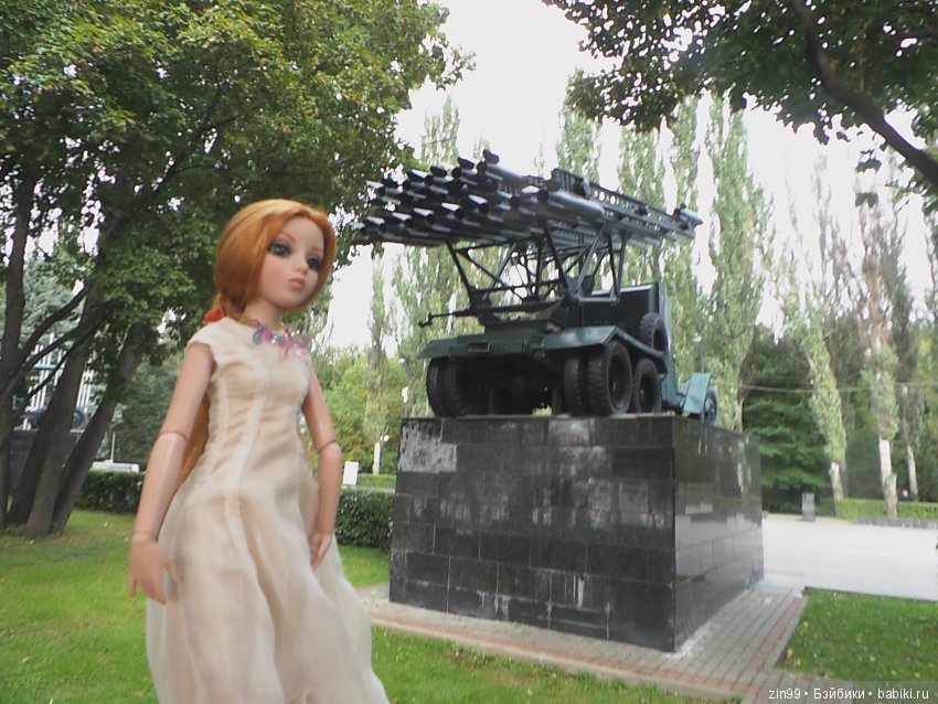 Прогулка в парке в день города с Амбер