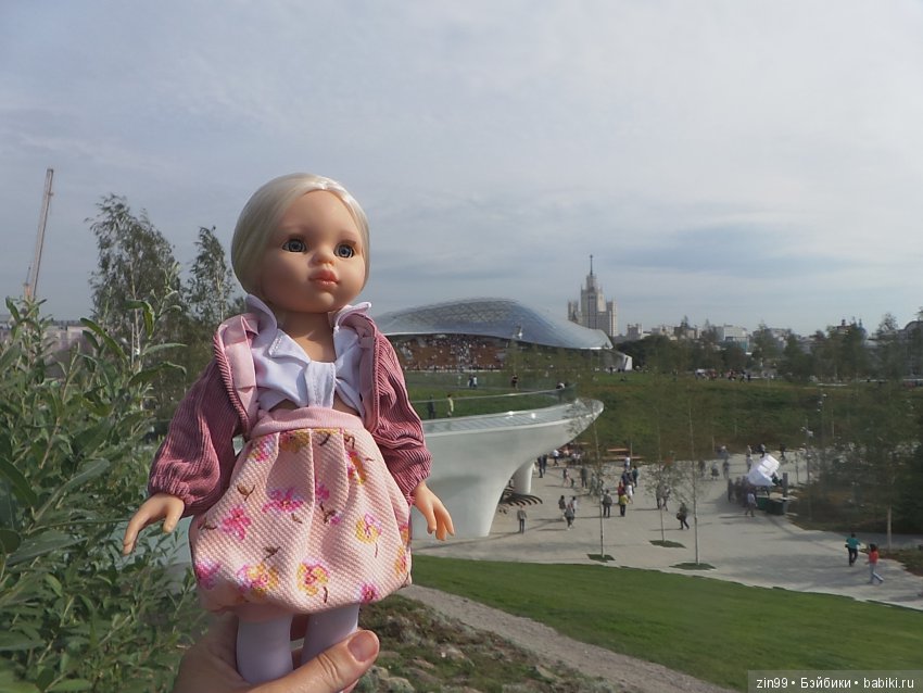Парк Зарядье, в центре Москвы! С куклой Николеттой (фото 6)