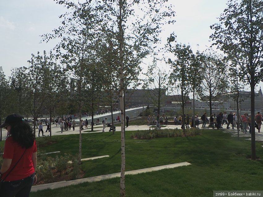 Парк Зарядье, в центре Москвы! С куклой Николеттой