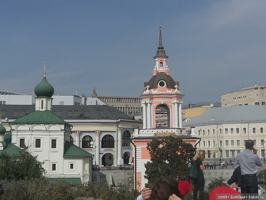 Парк Зарядье, в центре Москвы! С куклой Николеттой
