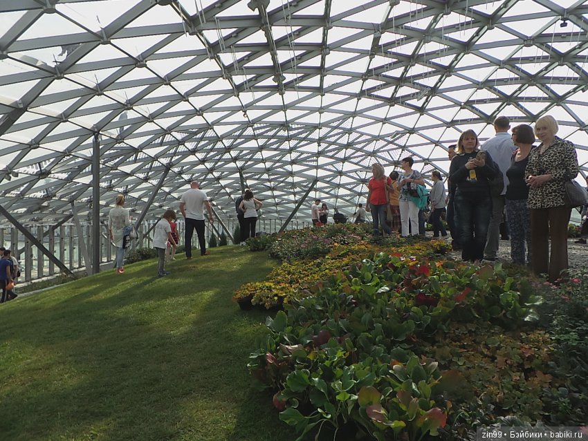 Парк Зарядье, в центре Москвы! С куклой Николеттой