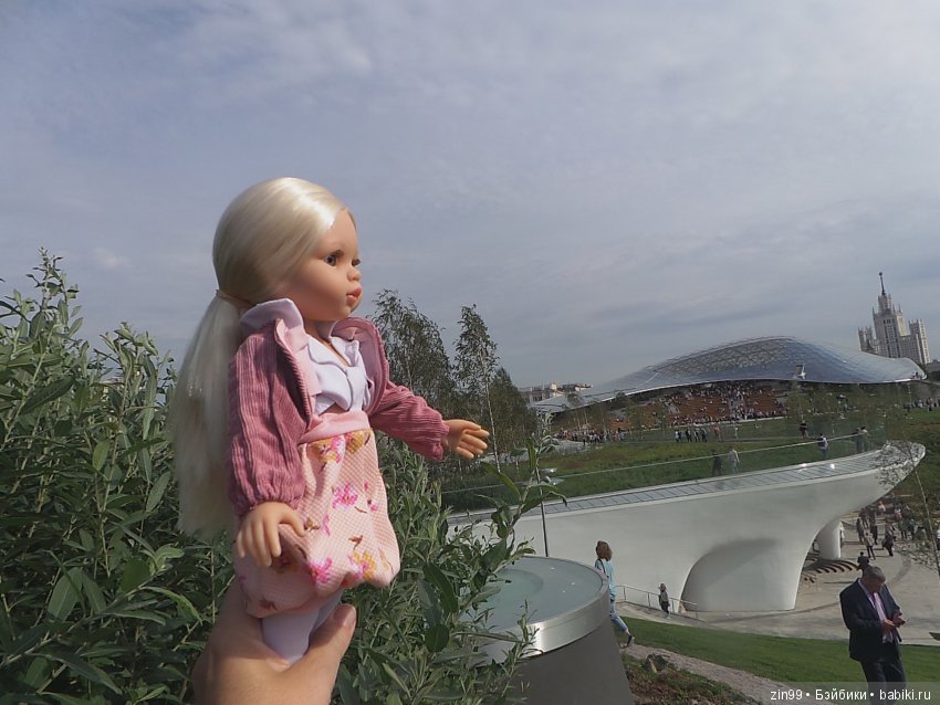 Парк Зарядье, в центре Москвы! С куклой Николеттой (фото 8)