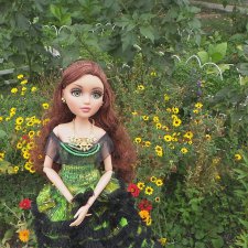 Огород около дома и новая обновка