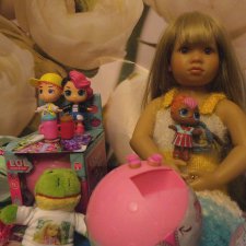 День Рождения Марейки, нет, нет день Рождения Амбер и куколки ЛОЛ