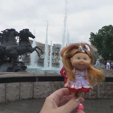 Капустики тоже любят погулять