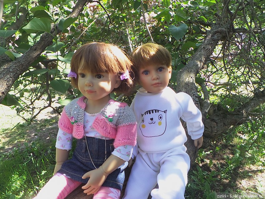 Бегом за запахом Сирени, кукло-встреча в саду Сирени