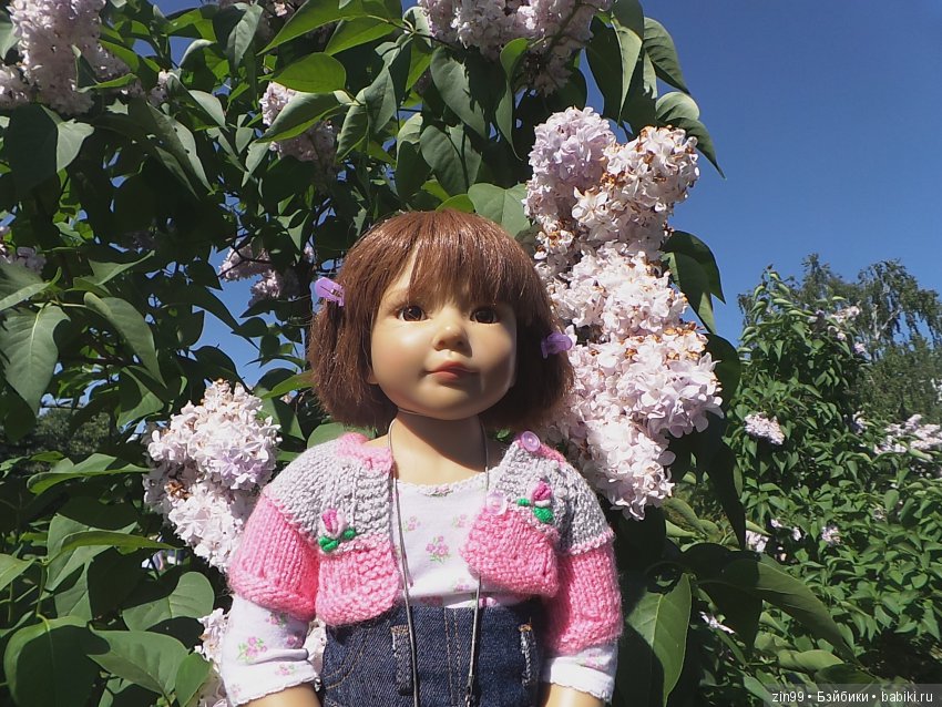 Бегом за запахом Сирени, кукло-встреча в саду Сирени
