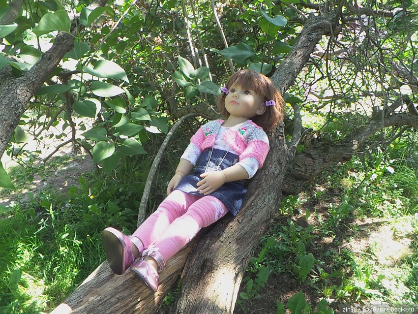 Бегом за запахом Сирени, кукло-встреча в саду Сирени