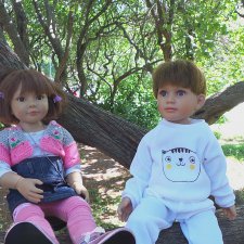 Бегом за запахом Сирени, кукло-встреча в саду Сирени