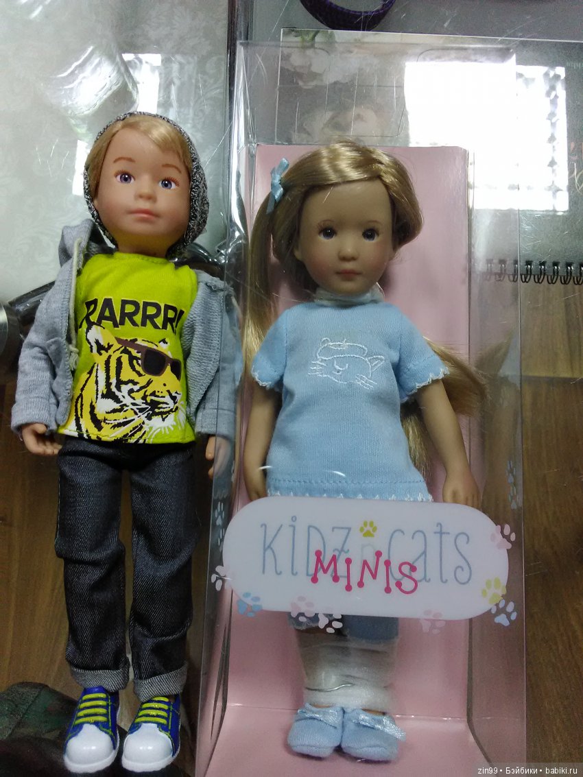 Михаэль и Хлоя, куклы от Käthe Kruse Kruselings