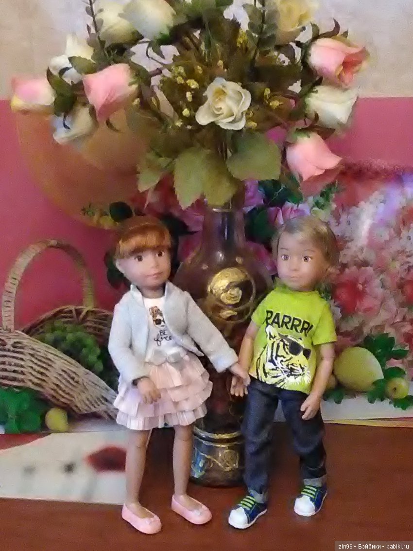 Михаэль и Хлоя, куклы от Käthe Kruse Kruselings