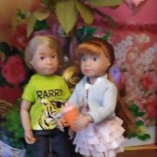 Михаэль и Хлоя, куклы от Käthe Kruse Kruselings