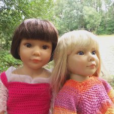 Марина и Элис, а Люсия и Лаурин еще в магазине! Куклы Kidz'n'Cats!